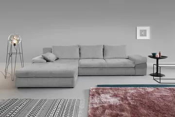 Bono Hjørnesofa - Grå - Møbler - Sofaer - Sovesofaer
