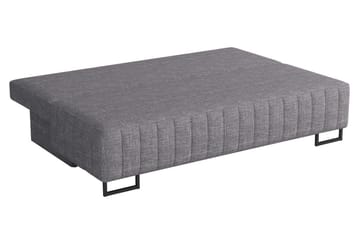 Bonsall 3-seter Sovesofa 146x200 cm med Oppbevaring i Stoff - Grå - Møbler - Sofaer - Sovesofaer