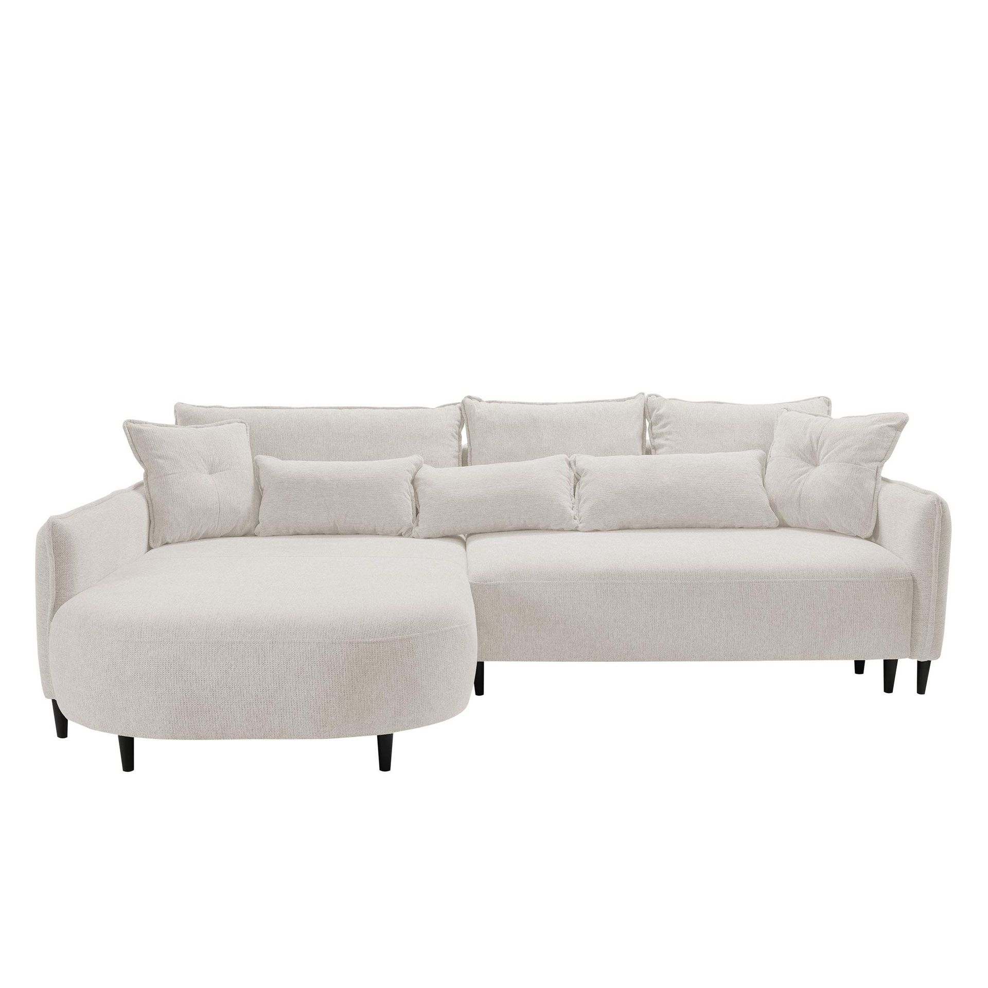 Bornalle 3-seters sovesofa med divan - beige