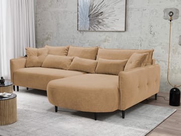 Bornalle 3-seters sovesofa med divan - Glow 07 - Møbler - Sofaer - Sovesofaer