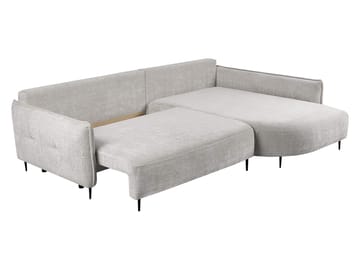 Bornalle 3-seters sovesofa med divan - grå - Møbler - Sofaer - Sovesofaer