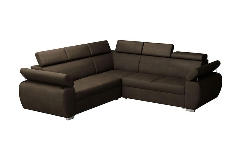Boston Hjørnesofa - Brun - Møbler - Sofaer - Sovesofaer