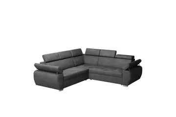 Boston Hjørnesofa - Svart - Møbler - Sofaer - Sovesofaer