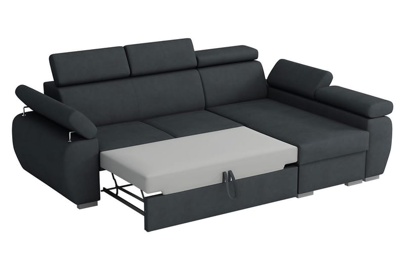 Boston Hjørnesofa Venstre - Brun - Møbler - Sofaer - Sovesofaer
