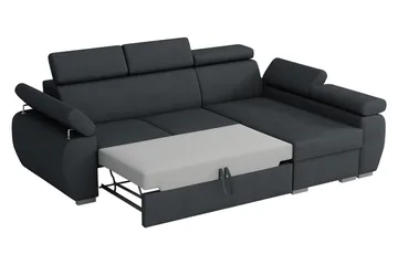 Boston Hjørnesofa Venstre - Brun - Møbler - Sofaer - Sovesofaer