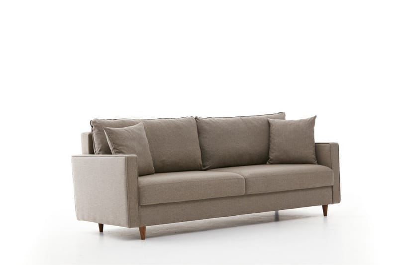 Braneles Sovesofa 3-seter - Beige - Møbler - Sofaer - Sovesofaer