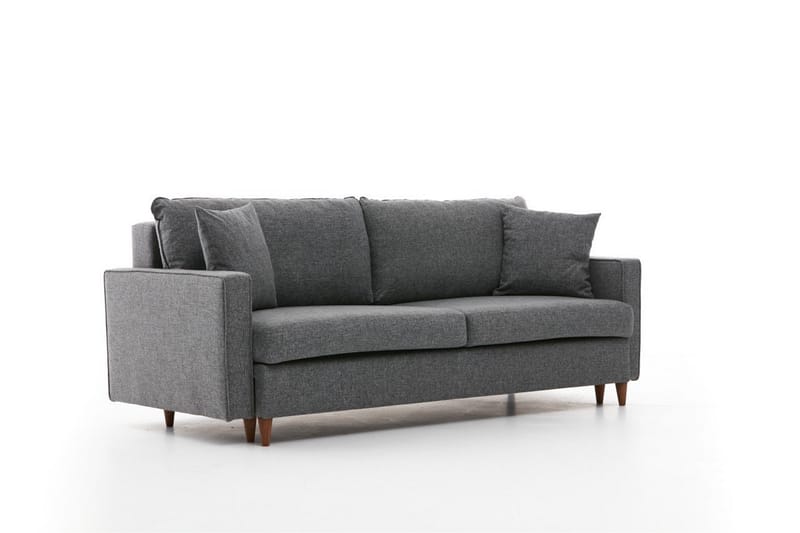 Braneles Sovesofa 3-seter - Grå - Møbler - Sofaer - Sovesofaer