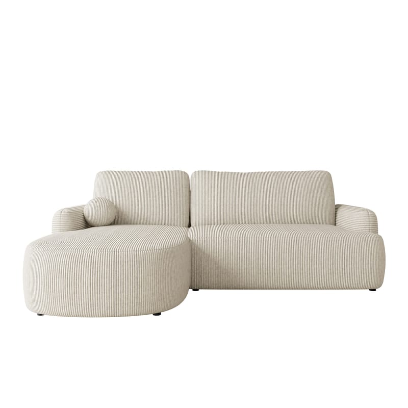 Branrel 3-seters sofa med divan - beige - Møbler - Sofaer - Sovesofaer