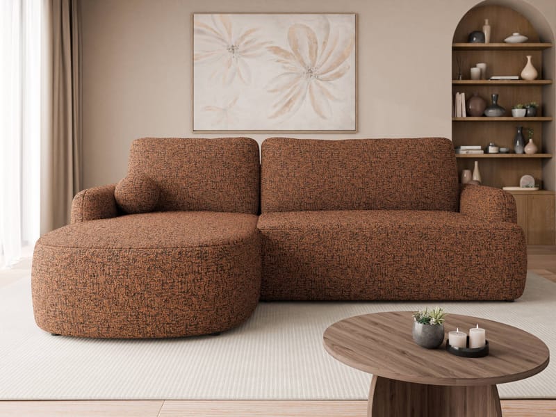 Branrel 3-seters sofa med divan - Bella 40 - Møbler - Sofaer - Sovesofaer