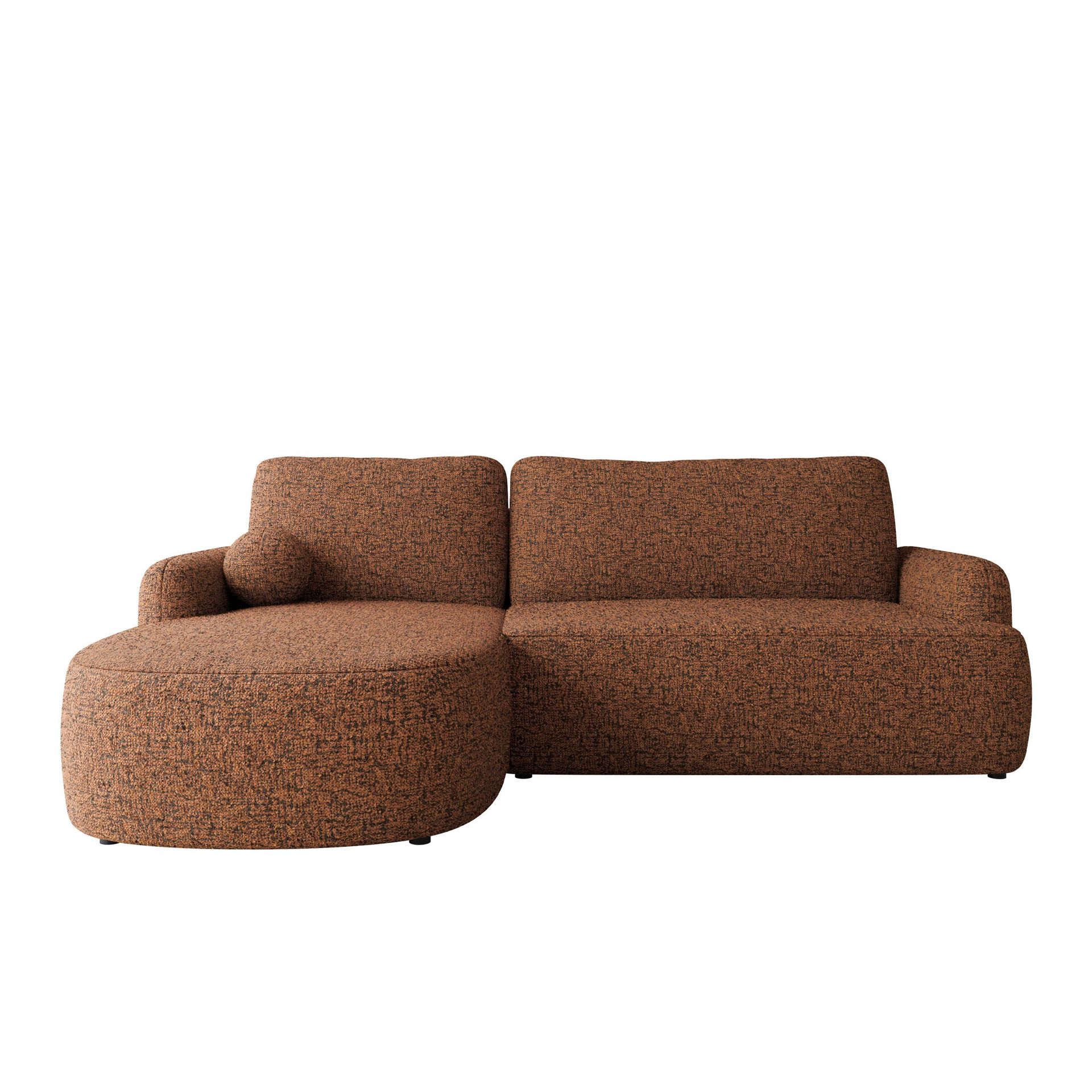 Branrel 3-seters sofa med divan - Bella 40