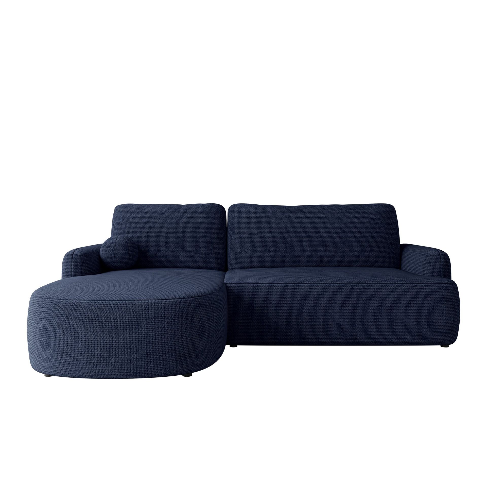 Branrel 3-seters sofa med divan - blå