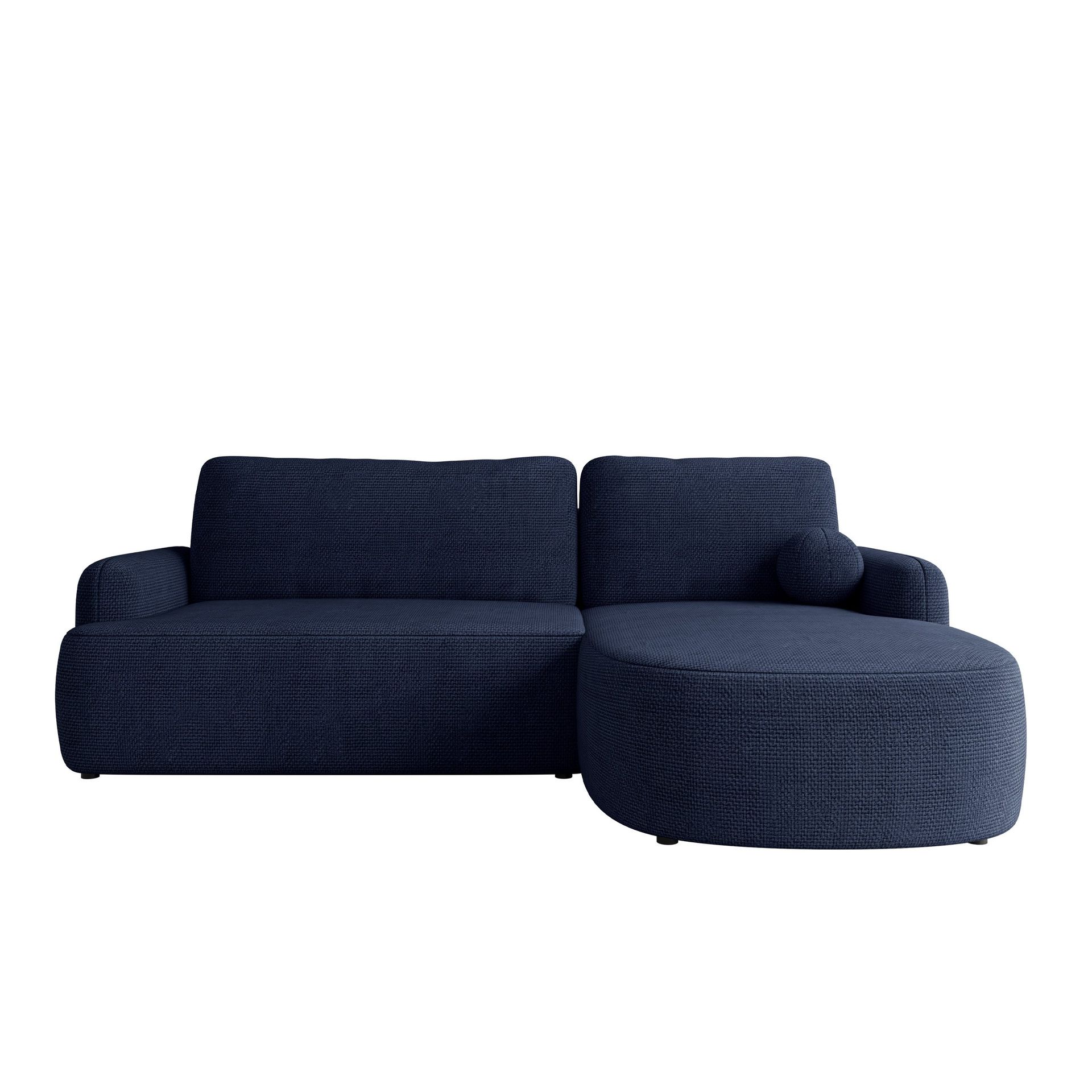 Branrel 3-seters sofa med divan - blå