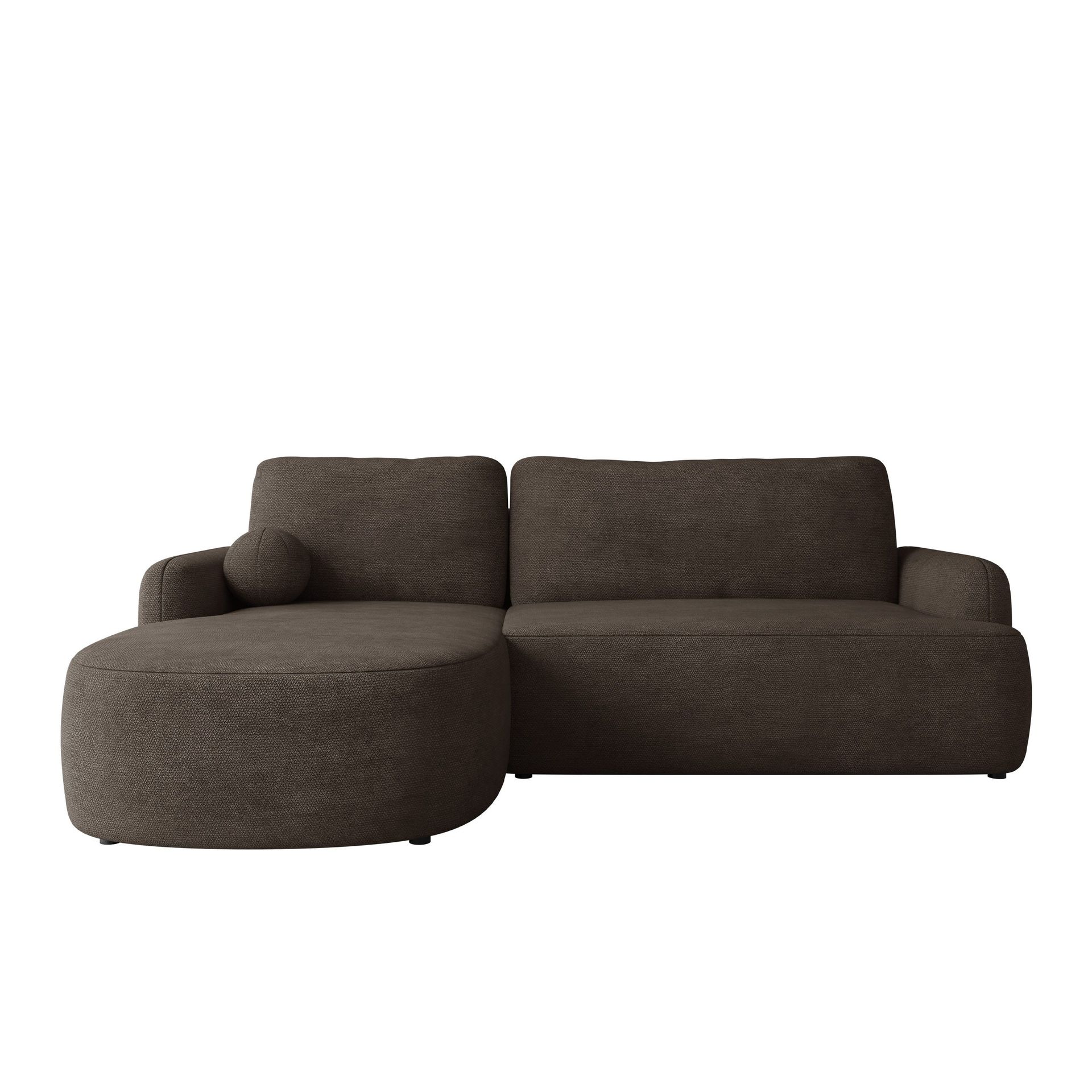 Branrel 3-seters sofa med divan - Brun