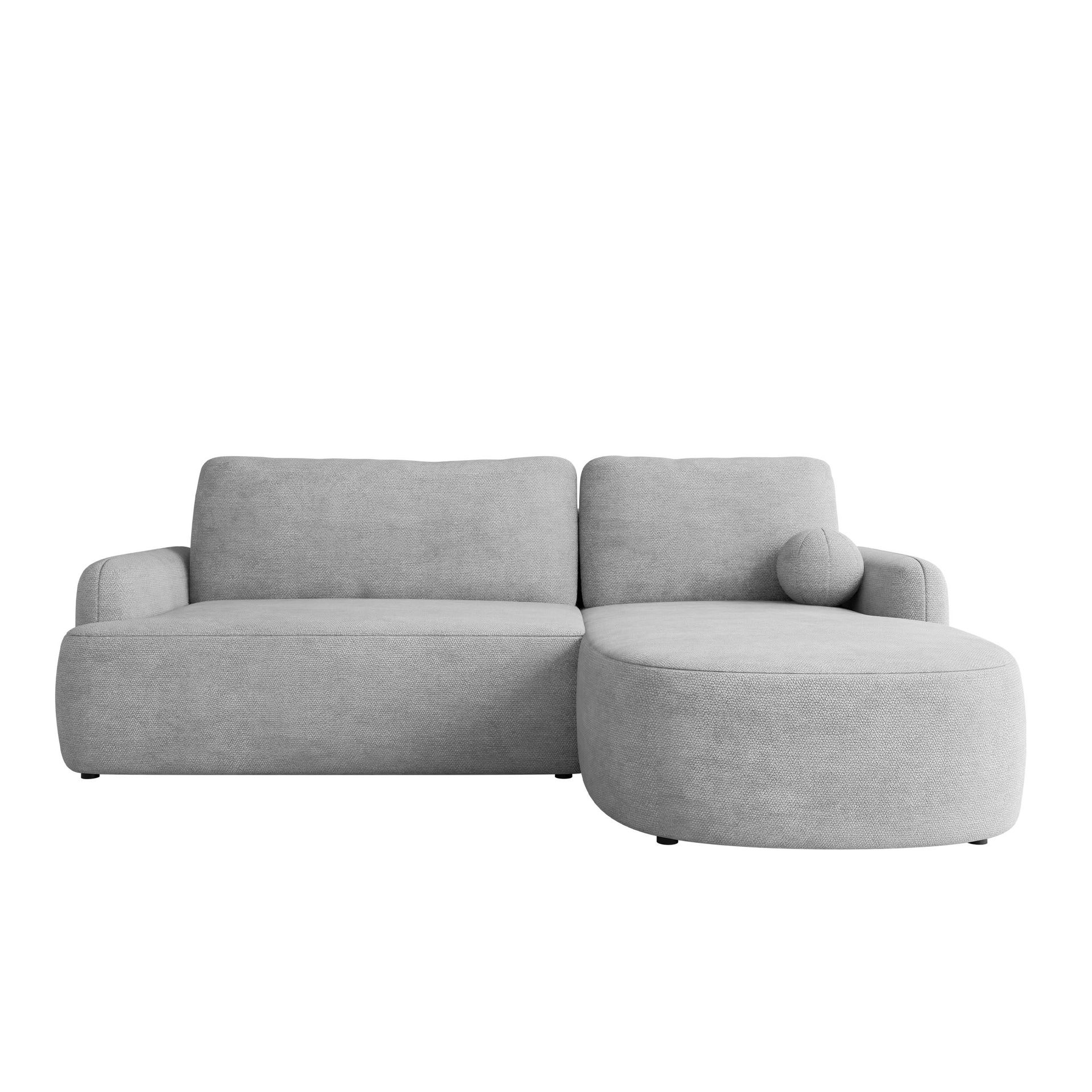 Branrel 3-seters sofa med divan - Grå