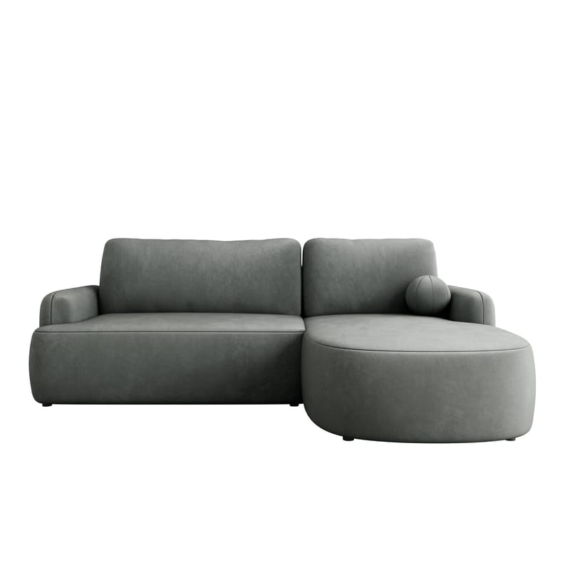 Branrel 3-seters sofa med divan - grå - Møbler - Sofaer - Sovesofaer