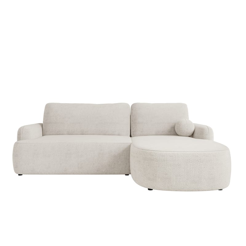 Branrel 3-seters sofa med divan - hvit - Møbler - Sofaer - Sovesofaer