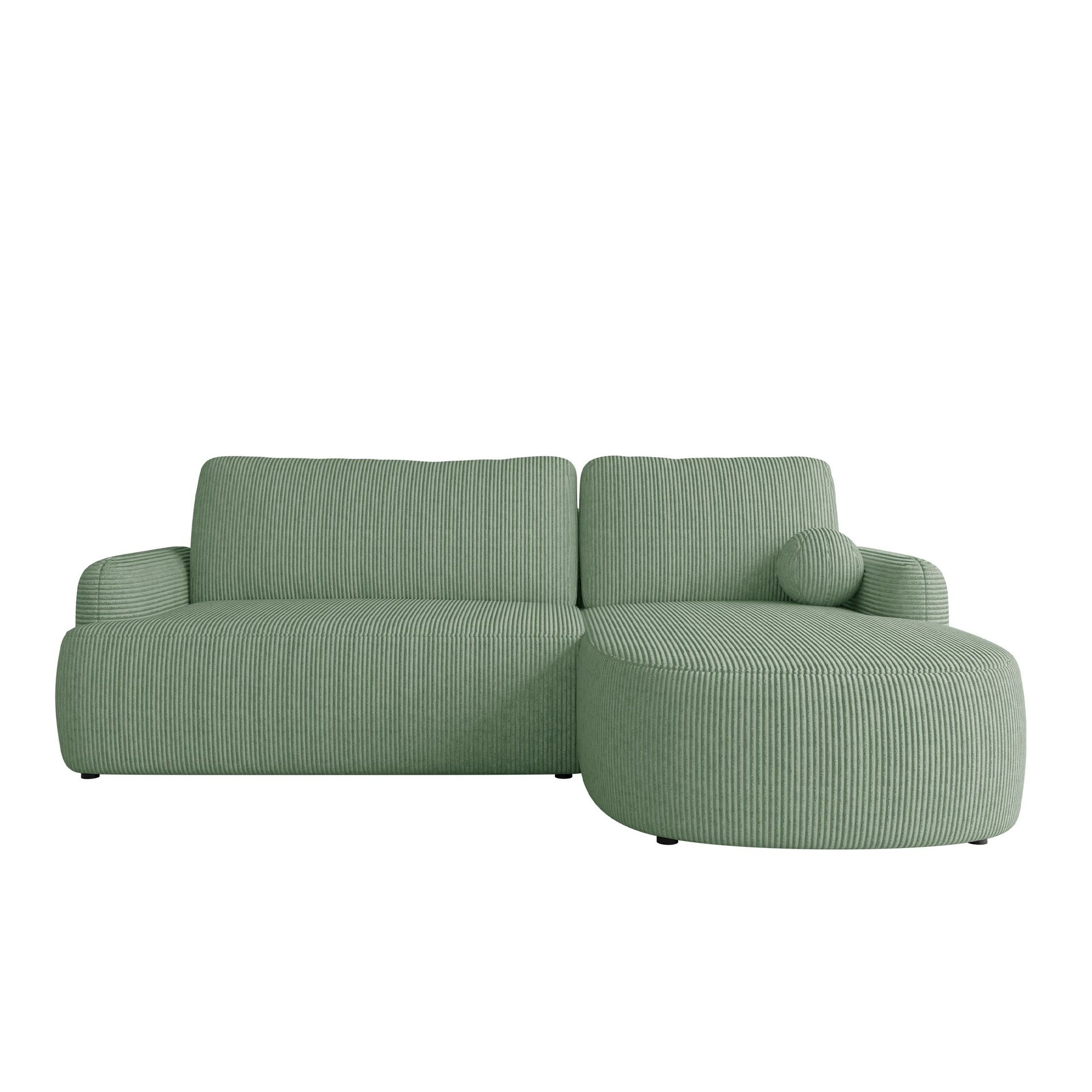 Branrel 3-seters sofa med divan - mint