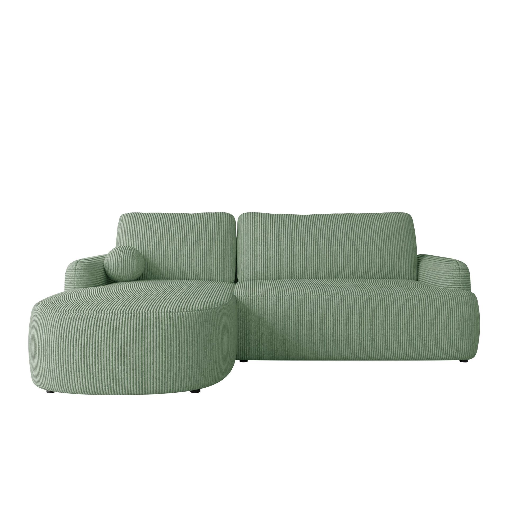Branrel 3-seters sofa med divan - mint