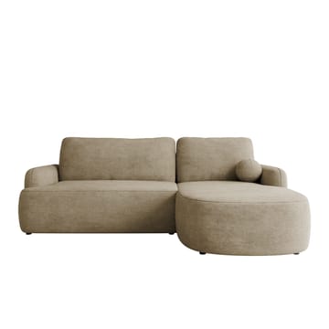 Branrel 4-seters Sovesofa med Divan Høyre - Beige - Møbler - Sofaer - Sovesofaer