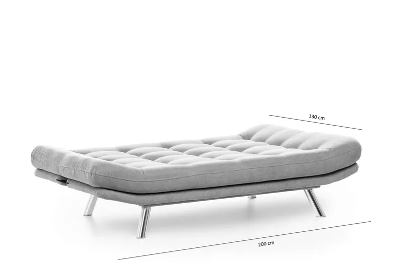 Breana Sovesofa 3-seter - Grå - Møbler - Sofaer - Sovesofaer