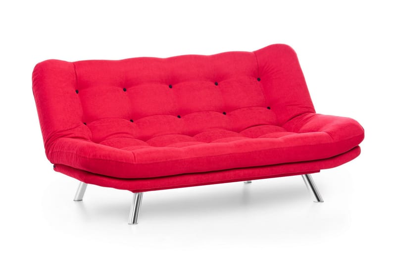 Breana Sovesofa 3-seter - Rød - Møbler - Sofaer - Sovesofaer