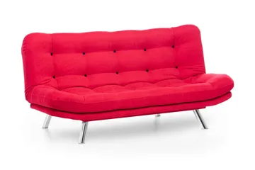 Breana Sovesofa 3-seter - Rød - Møbler - Sofaer - Sovesofaer