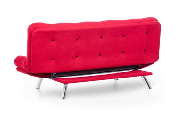 Breana Sovesofa 3-seter - Rød - Møbler - Sofaer - Sovesofaer
