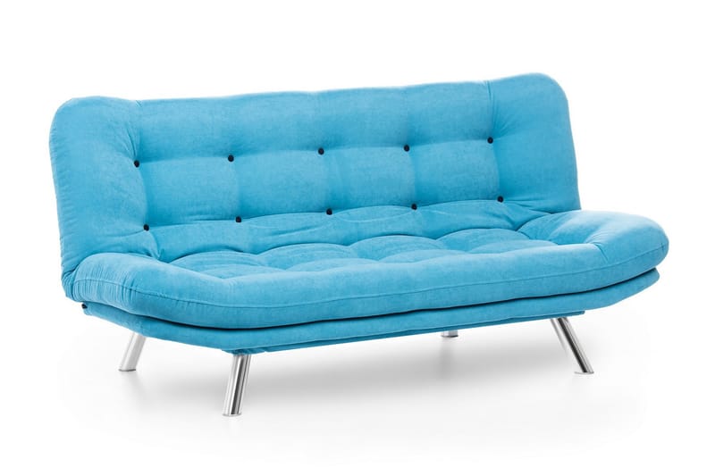 Breana Sovesofa 3-seter - Turkis - Møbler - Sofaer - Sovesofaer