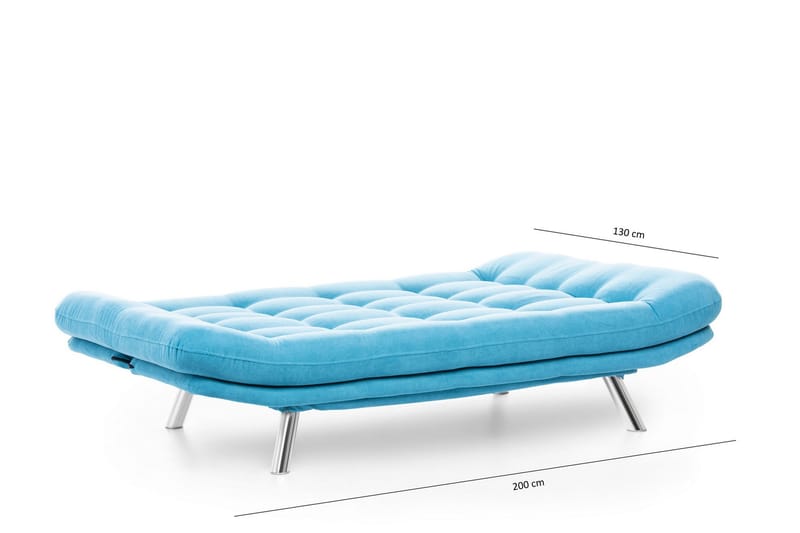Breana Sovesofa 3-seter - Turkis - Møbler - Sofaer - Sovesofaer