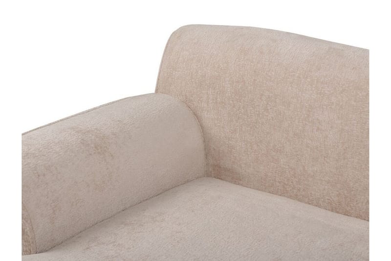 Bree Hjørnesofa 3-seter - Beige/Lyst tre - Møbler - Sofaer - Sovesofaer