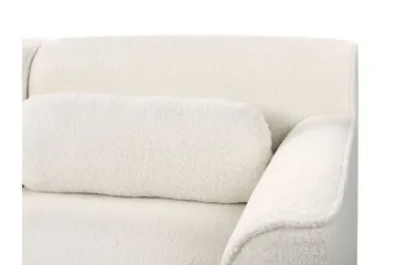 Bree Hjørnesofa 3-seter - Hvit/Lyst tre - Møbler - Sofaer - Sovesofaer