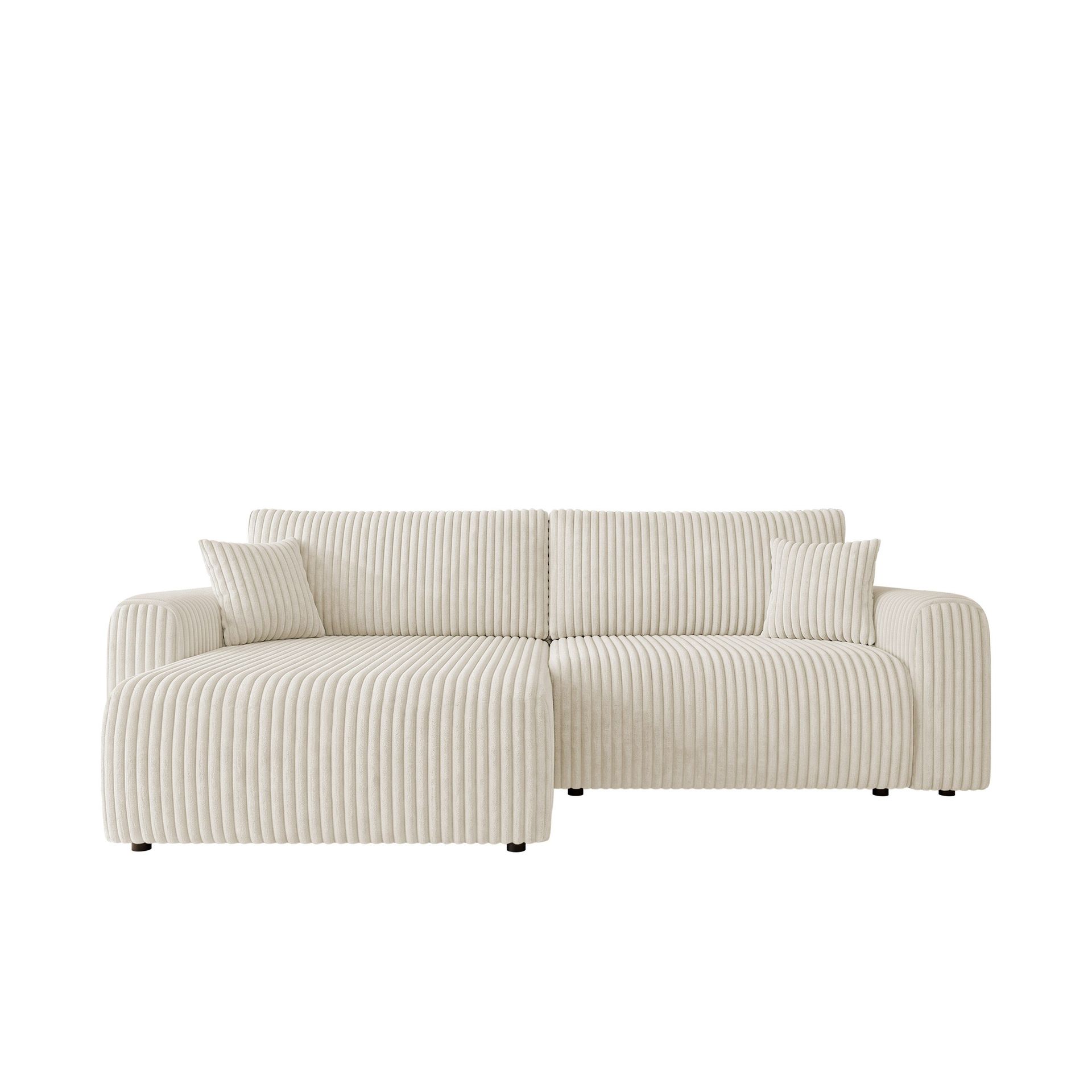 Brenor 3-seters sovesofa med divan, venstrevendt - beige