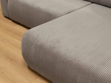 Brenor 3-seters sovesofa med divan, venstrevendt - mørkebrun - Møbler - Sofaer - Sovesofaer