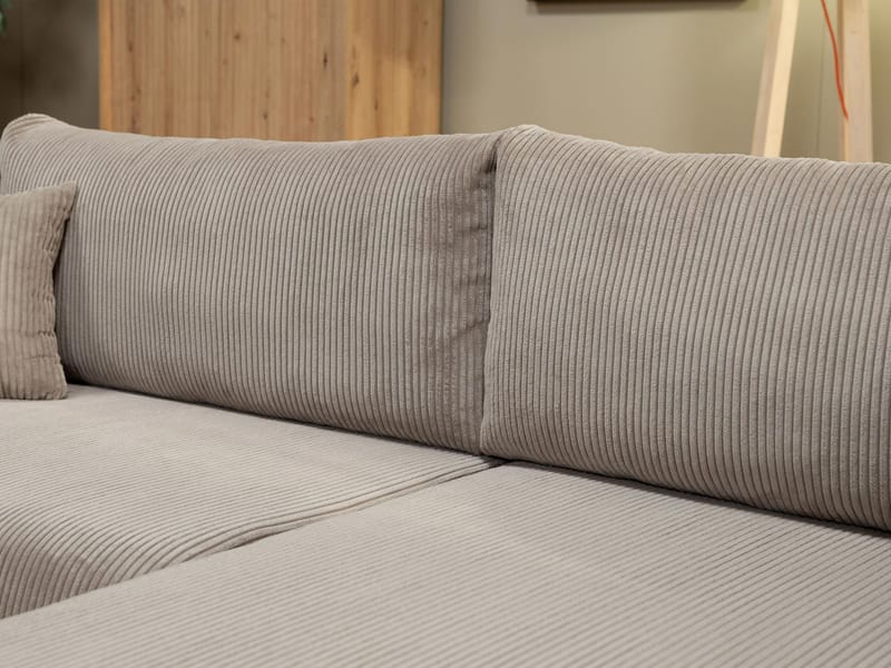 Brenor 3-seters sovesofa med divan, venstrevendt - mørkebrun - Møbler - Sofaer - Sovesofaer