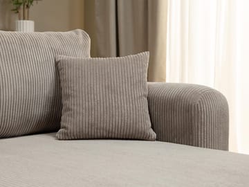 Brenor 3-seters sovesofa med divan, venstrevendt - mørkebrun - Møbler - Sofaer - Sovesofaer