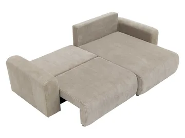 Brenor Sovesofa med sjeselong 3-seter - Blå - Møbler - Sofaer - Sovesofaer