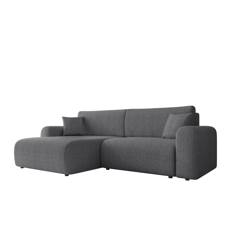 Brenor Sovesofa med sjeselong 3-seter - Brun - Møbler - Sofaer - Sovesofaer