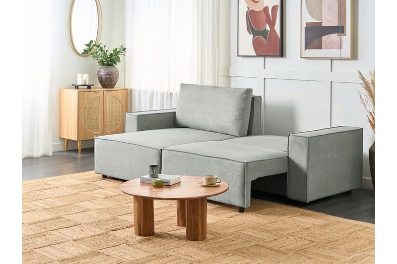 Brian Hjørnesovesofa 3-seter - Grå - Møbler - Sofaer - Sovesofaer