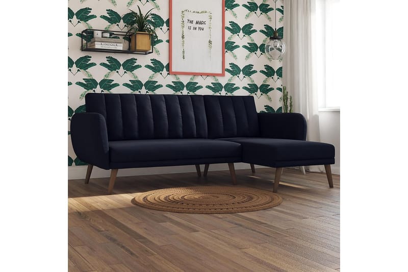 Brittany Divansovesofa Marineblå - Møbler - Sofaer - Sovesofaer