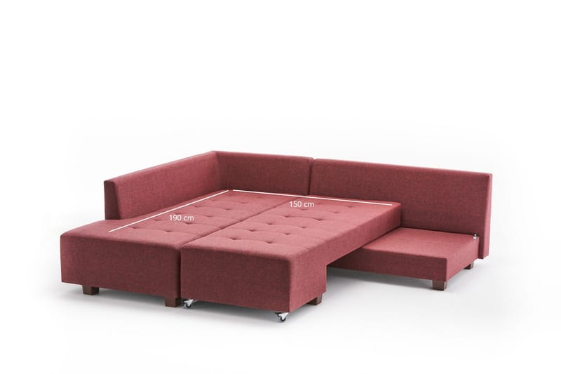 Brunei Hjørnesofa Venstre - Møbler - Sofaer - Sovesofaer