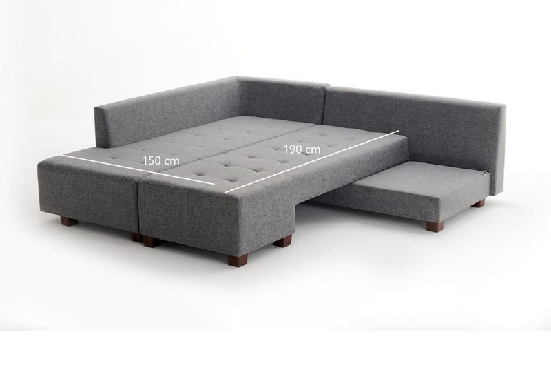 Brunei Hjørnesofa Venstre - Møbler - Sofaer - Sovesofaer