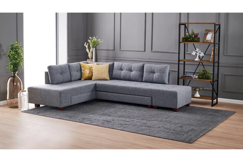 Brunei Hjørnesofa Venstre - Møbler - Sofaer - Sovesofaer