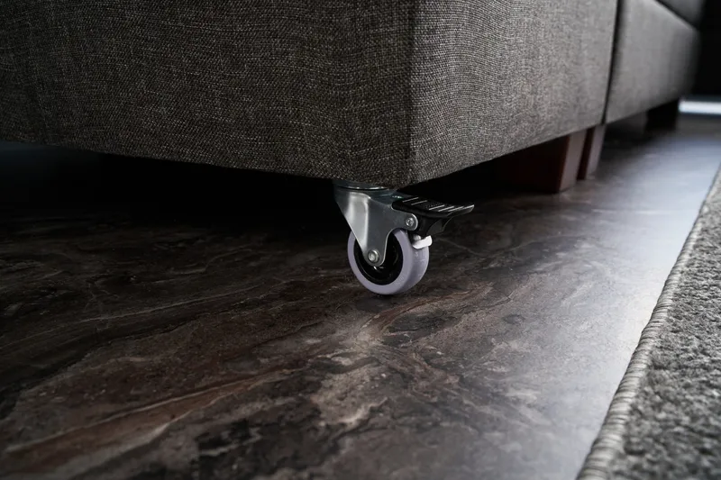 Brunei Sovesofa med Sjeselong Høyre - Antrasitt/Svart - Møbler - Sofaer - Sovesofaer