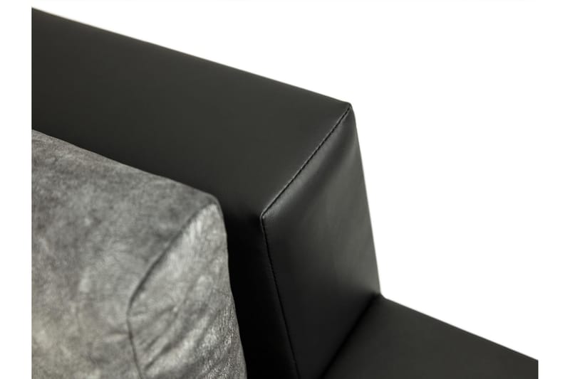 Bunty Sovesofa med Sjeselong 3-seter - Mørkegrå / Lysegrå - Møbler - Sofaer - Sovesofaer