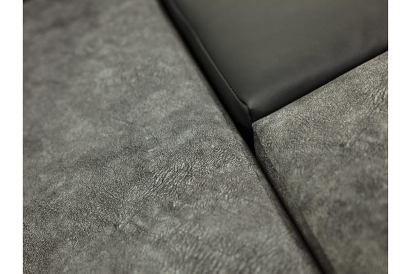 Bunty Sovesofa med Sjeselong 3-seter - Mørkegrå / Lysegrå - Møbler - Sofaer - Sovesofaer