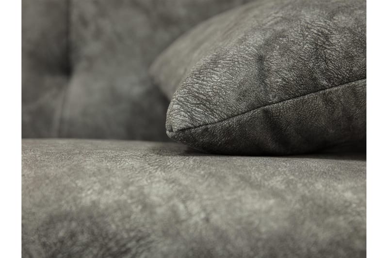 Bunty Sovesofa med Sjeselong 3-seter - Mørkegrå / Lysegrå - Møbler - Sofaer - Sovesofaer