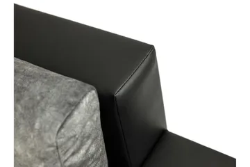 Bunty Sovesofa med Sjeselong 3-seter - Mørkegrå / Lysegrå - Møbler - Sofaer - Sovesofaer