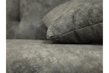 Bunty Sovesofa med Sjeselong 3-seter - Mørkegrå / Lysegrå - Møbler - Sofaer - Sovesofaer