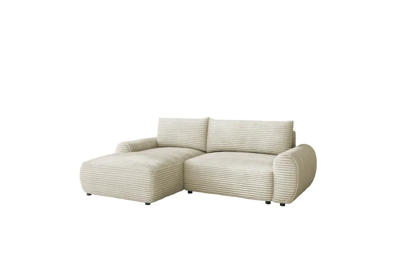 Burman Sovesofa med Sjeselong 3-seter i Manchester, Beige