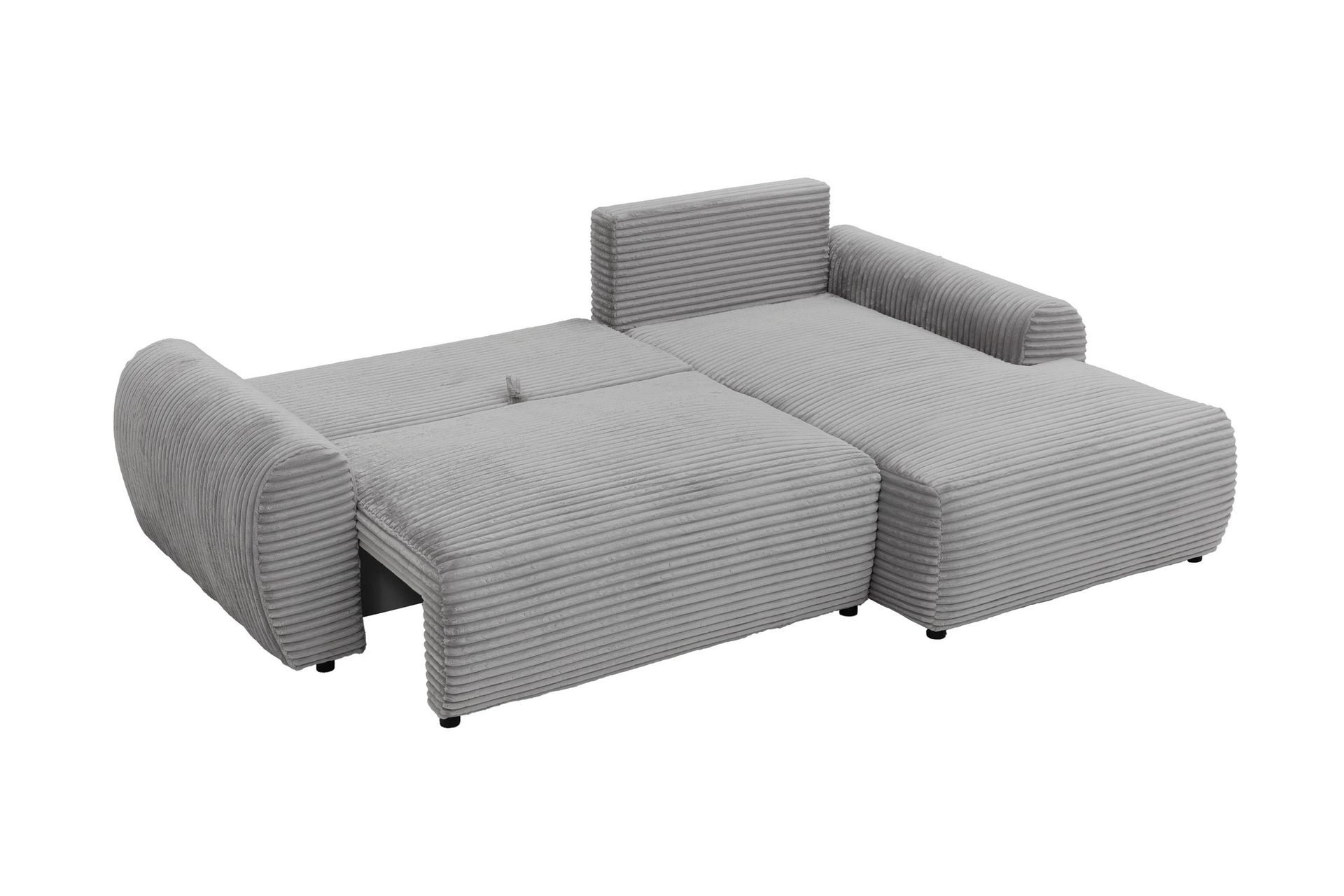 Burman Sovesofa med Sjeselong 3-seter i Manchester - Brun - Møbler - Sofaer - Sovesofaer